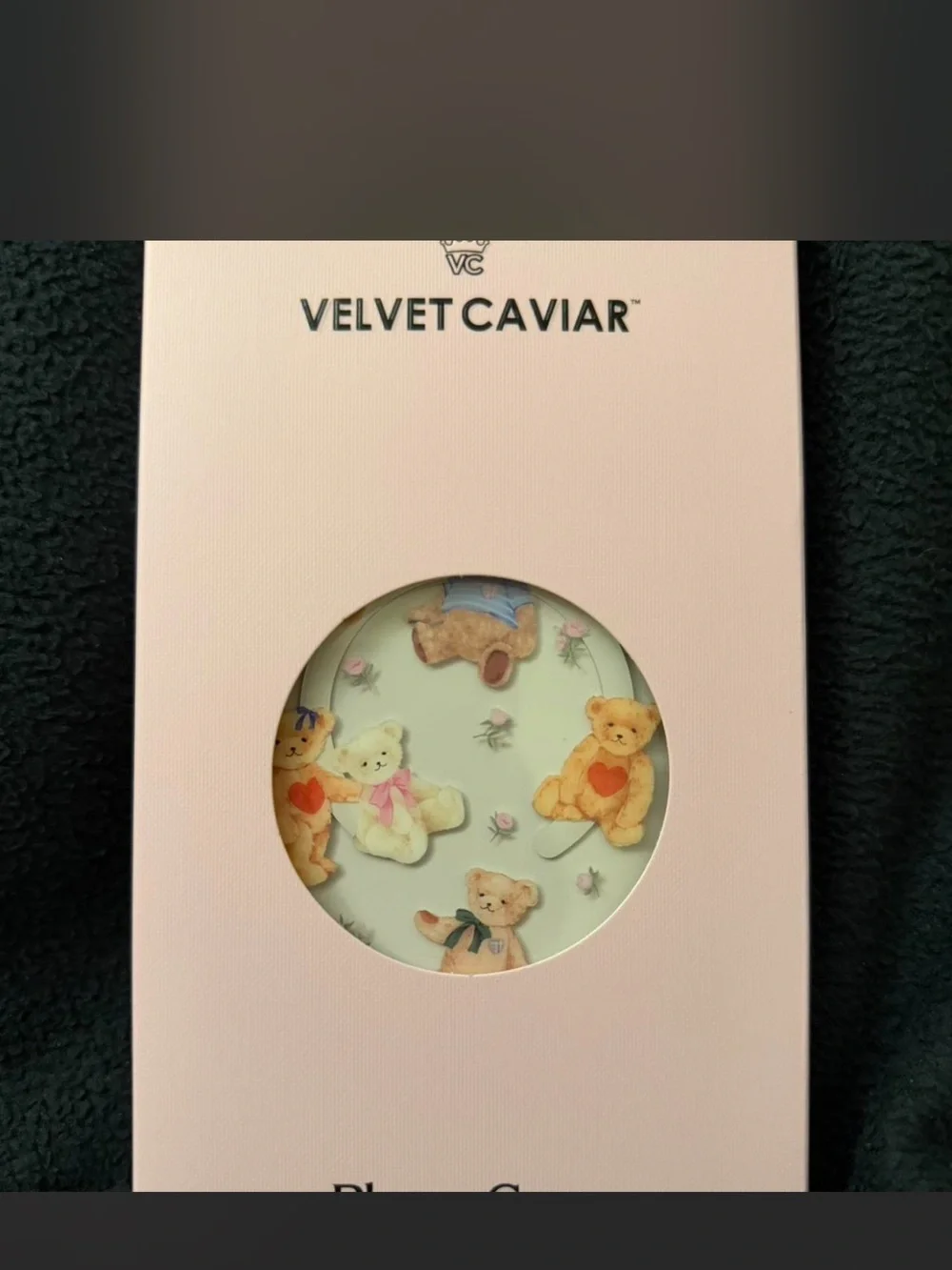 Velvet Caviar Pastel Teddy Bear iPhone Case